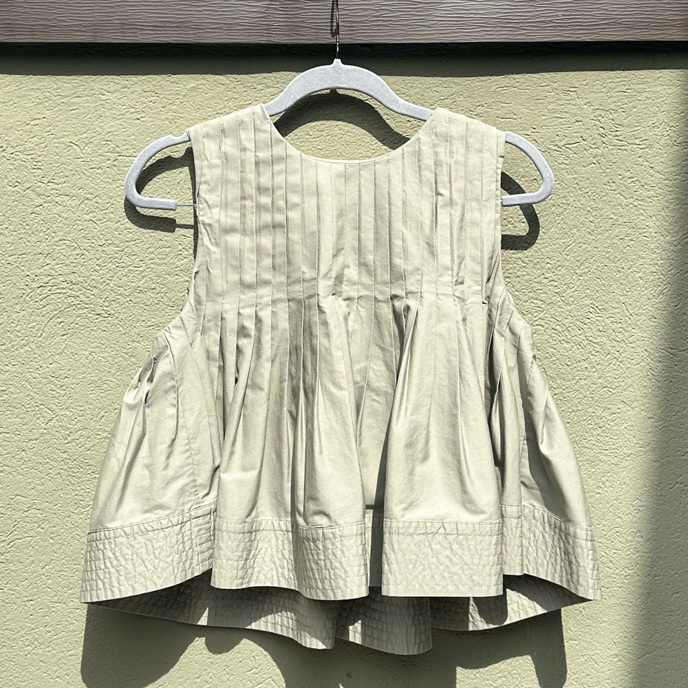 Mare Mare x Anthropologie swing tank top in Moss